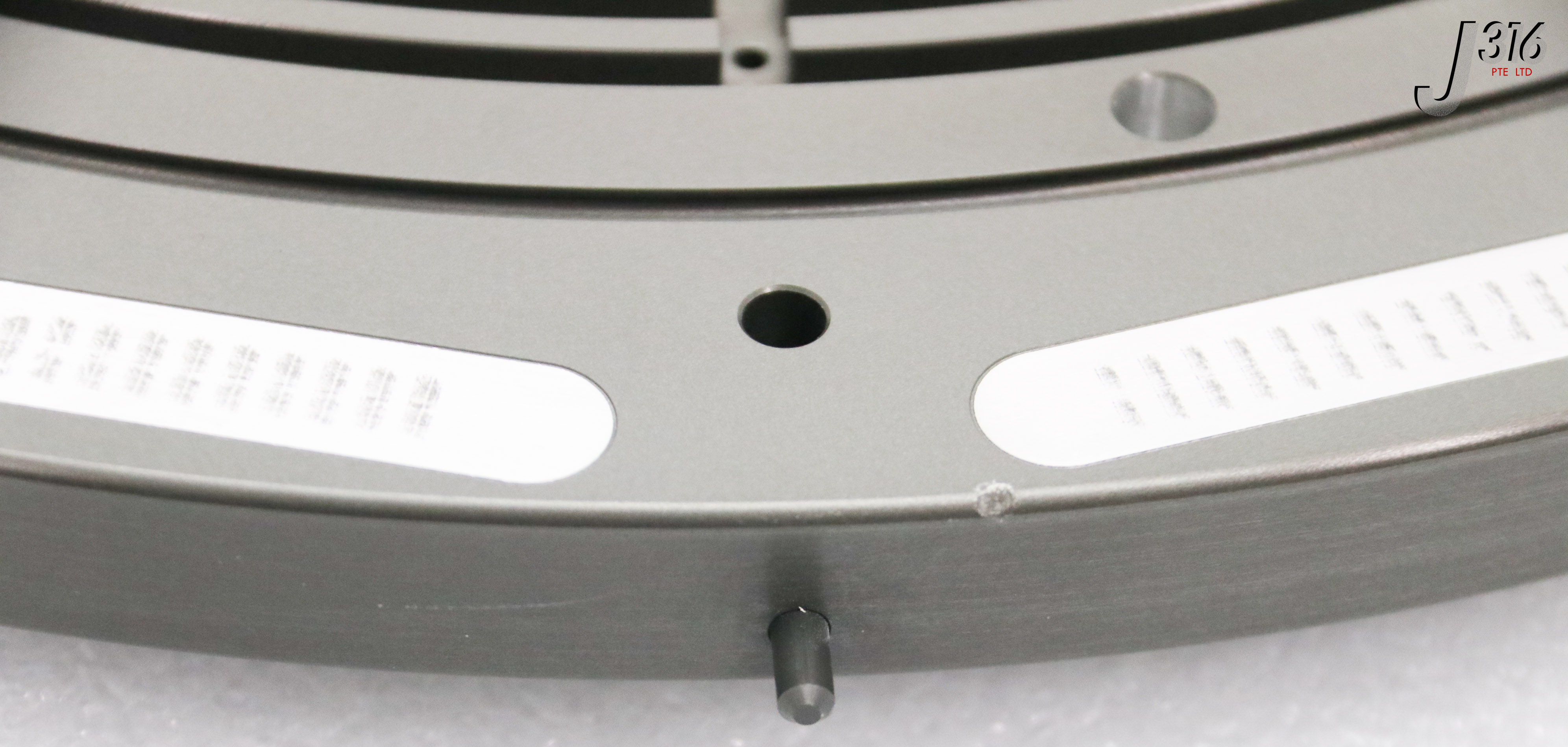 37762 TOKYO ELECTRON PLATE, COOLING 2 LINE (PARTS) 3D10-150057-11